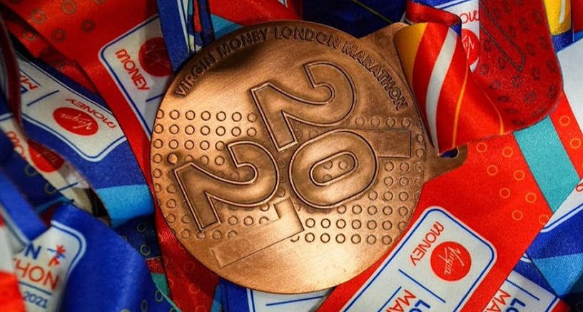 The London Marathon 2021