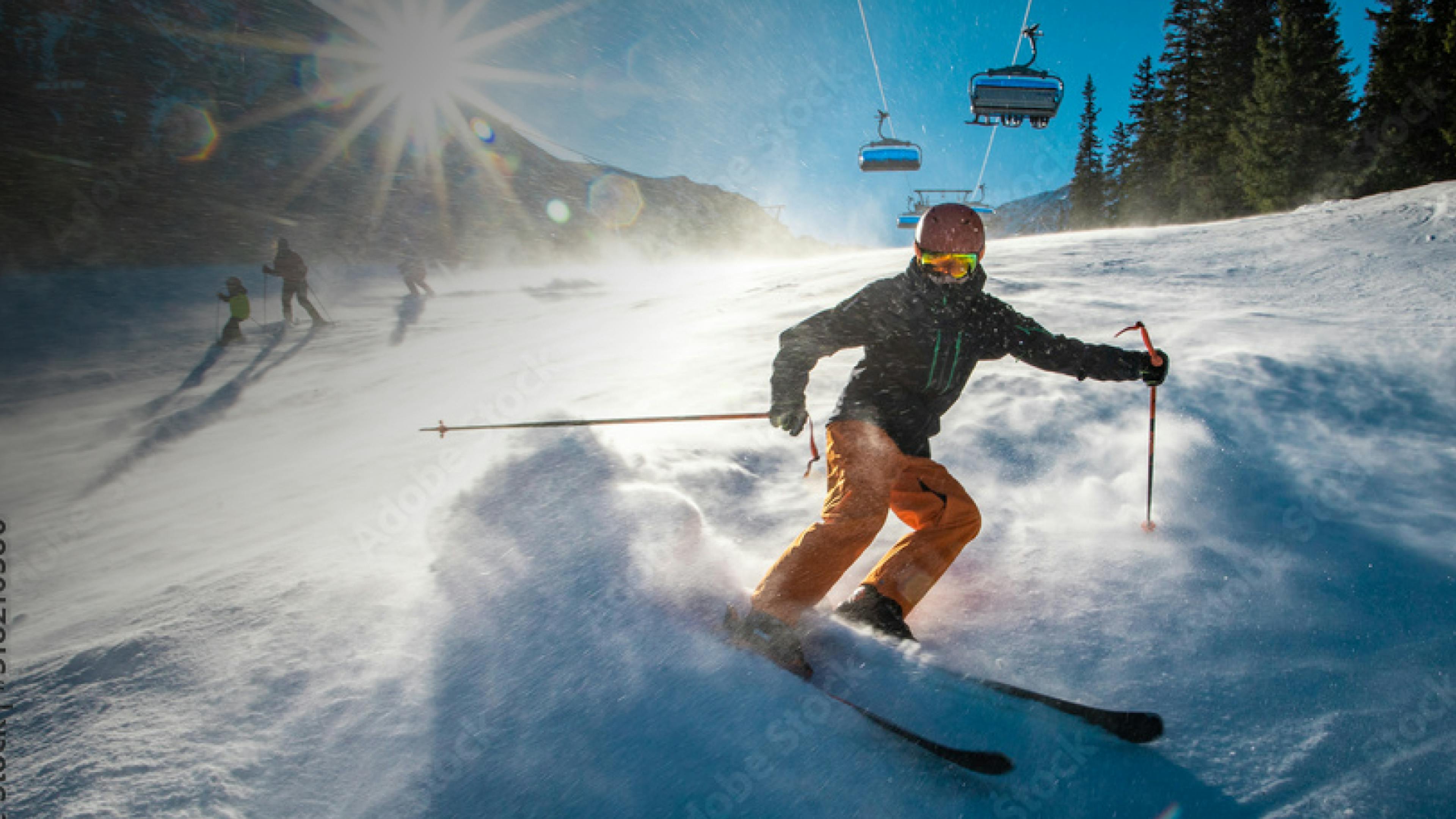 Skiing