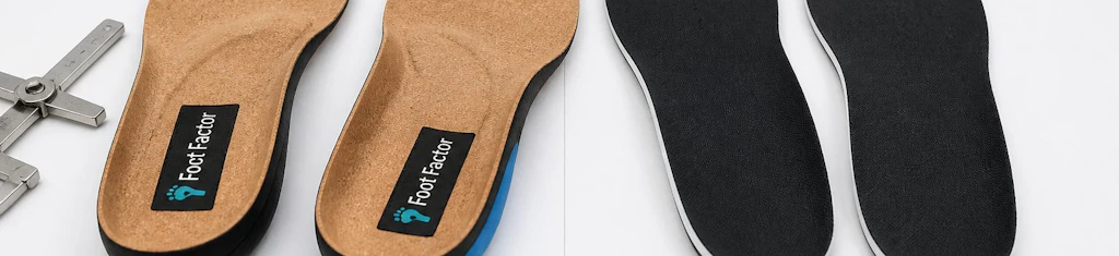 footfactor custom insoles vs off the shelf insoles