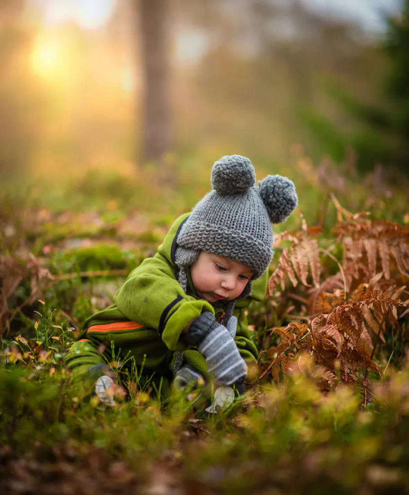 Föräldraledig aktivitet skog