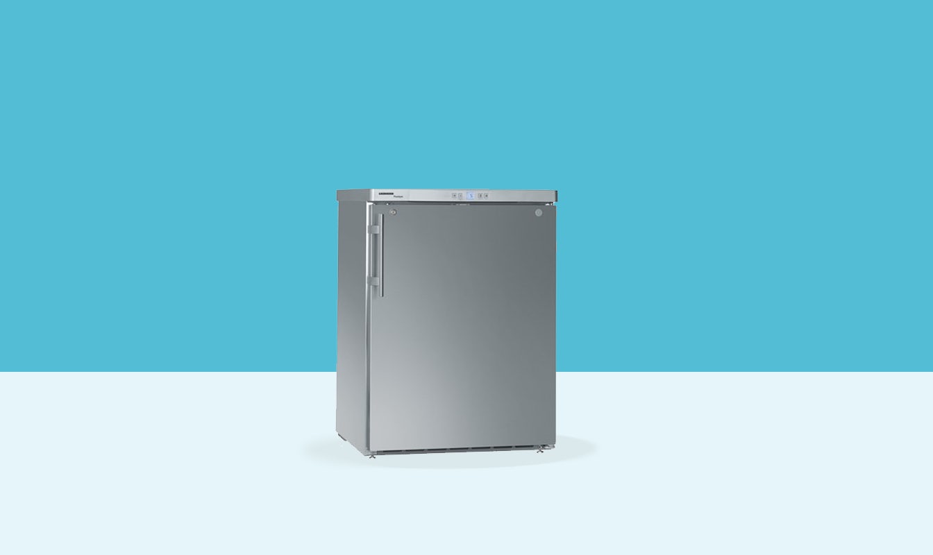 Liebherr cooling fkuv1660 fridge closed side view