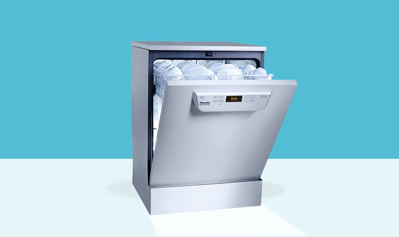 Miele Professional Dishwasher PG 8056 With Door Open