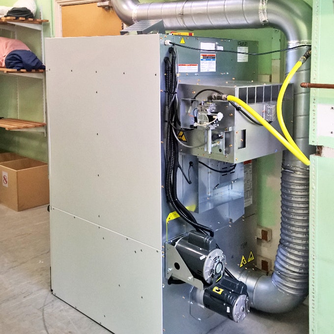 School laundry Installation and Commissioning