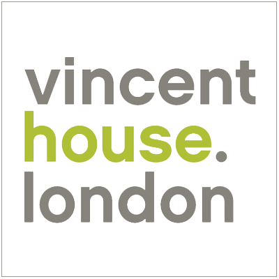 Vincent House, Notting Hill Logo Vincent House, Notting Hill Logo