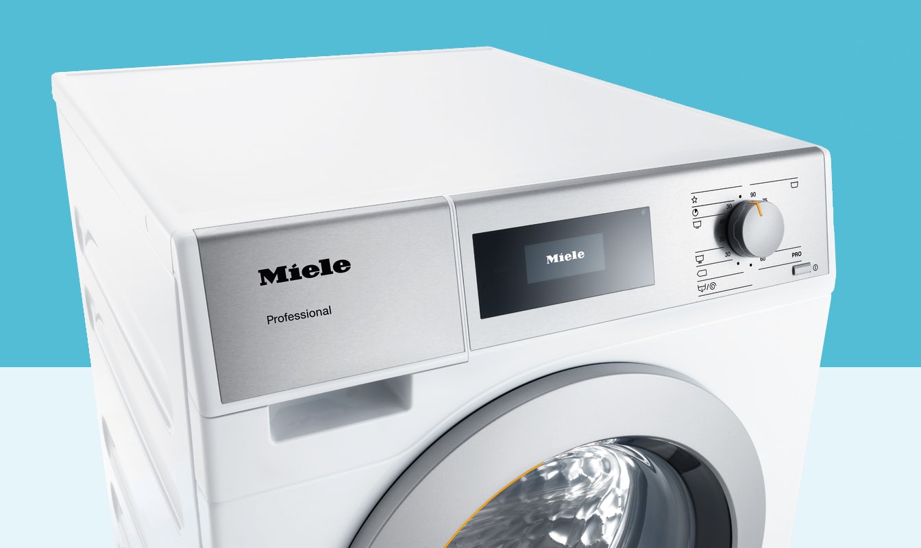 Miele Professional Little Giants PWM 507 7Kg Drain Pump Angled View