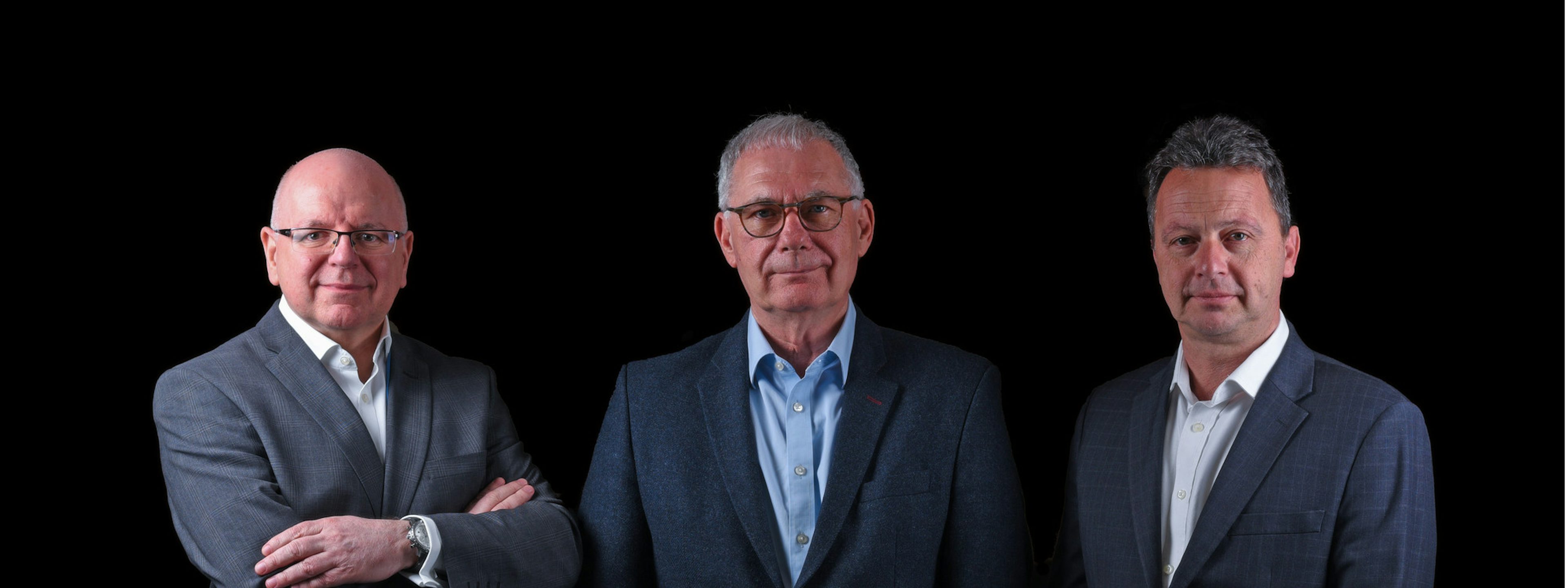 Kevin Herring, CEO (Left), Stuart Forbes, Director & Co-Owner (Middle) and Stephen Edwards, Finance Director (Right)