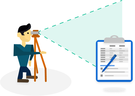 Man Doing a Site Survey