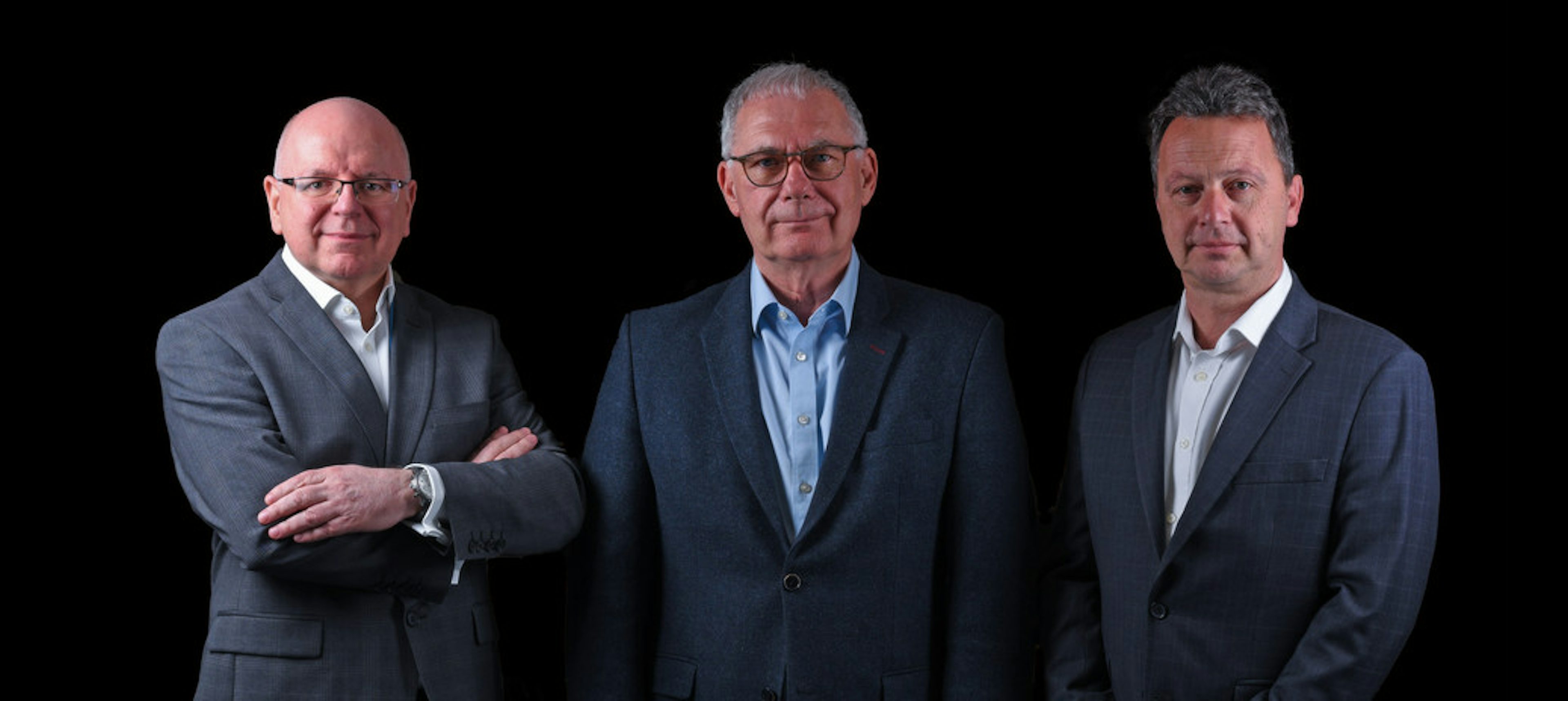 Kevin Herring, CEO (Left), Stuart Forbes, Director & Co-Owner (Middle) and Stephen Edwards, Finance Director (Right)