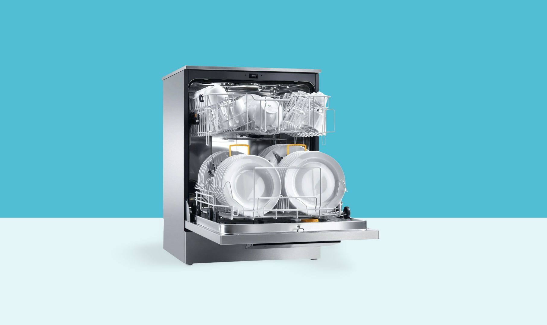 Miele Masterline Dishwasher PFD 404 Hygiene Stainless Steel Open View
