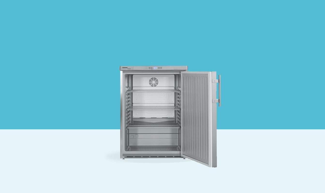 Liebherr cooling fkuv1660 fridge door open