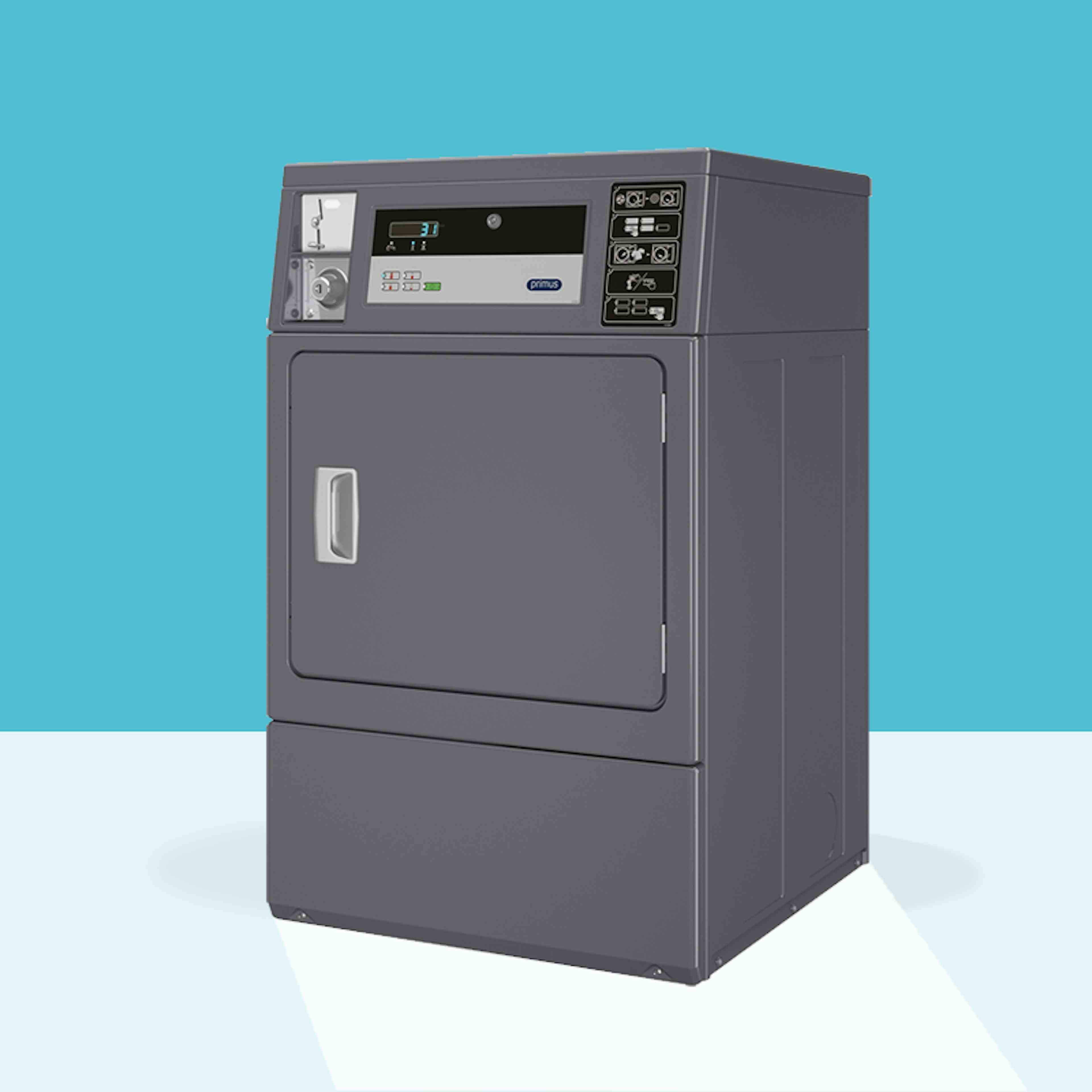 Primus SDC10 10/10kg 1 Phase Coin Gas