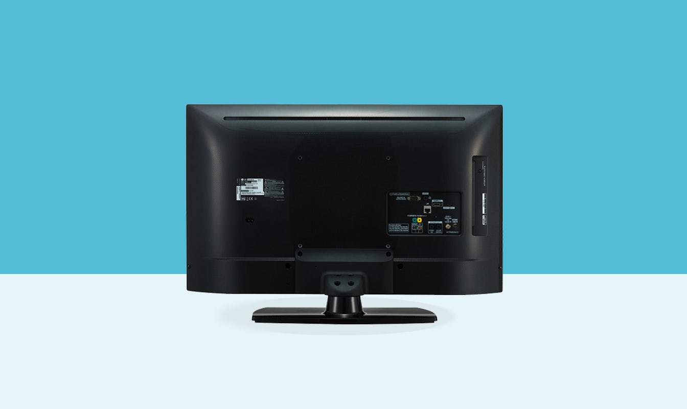 LG 32 inch commercial tv 32lu661h back view