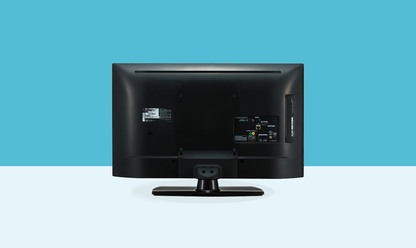 LG 32 inch commercial tv 32lu661h back view