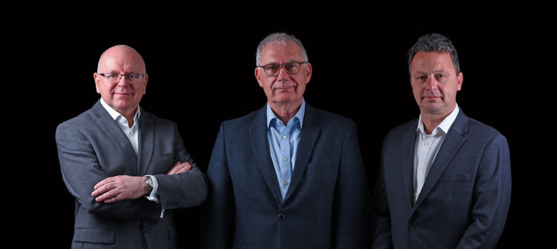 Kevin Herring, CEO (Left), Stuart Forbes, Director & Co-Owner (Middle) and Stephen Edwards, Finance Director (Right)