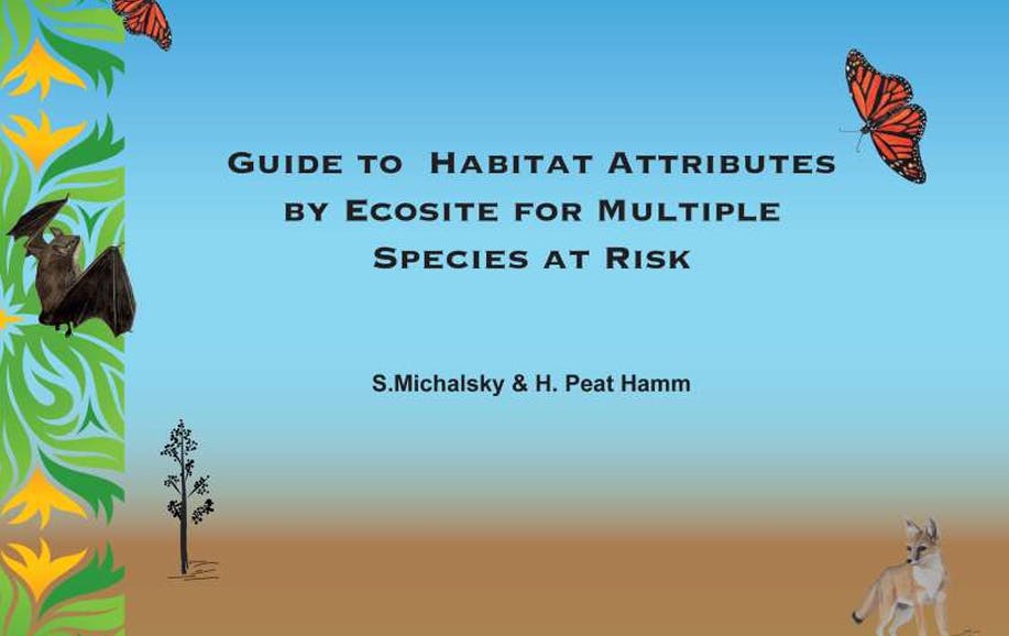 Guide to habitat attributes