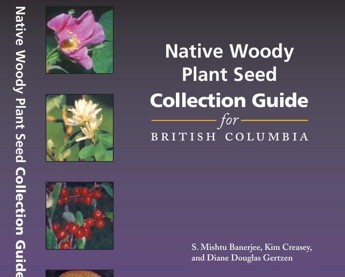 Book cover for woody plant seed collection