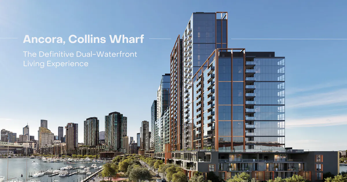 Ancora, Collins Wharf: The Definitive Dual-Waterfront Living Experience