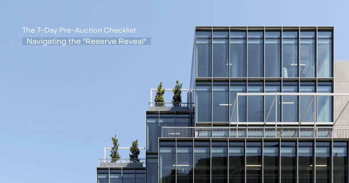 拍卖前 7 天必做清单:维州“底价公开”时代买家实战指南