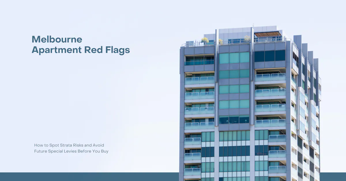 Melbourne Apartment Strata Red Flags: How to Spot Future Special Levies Before You Buy