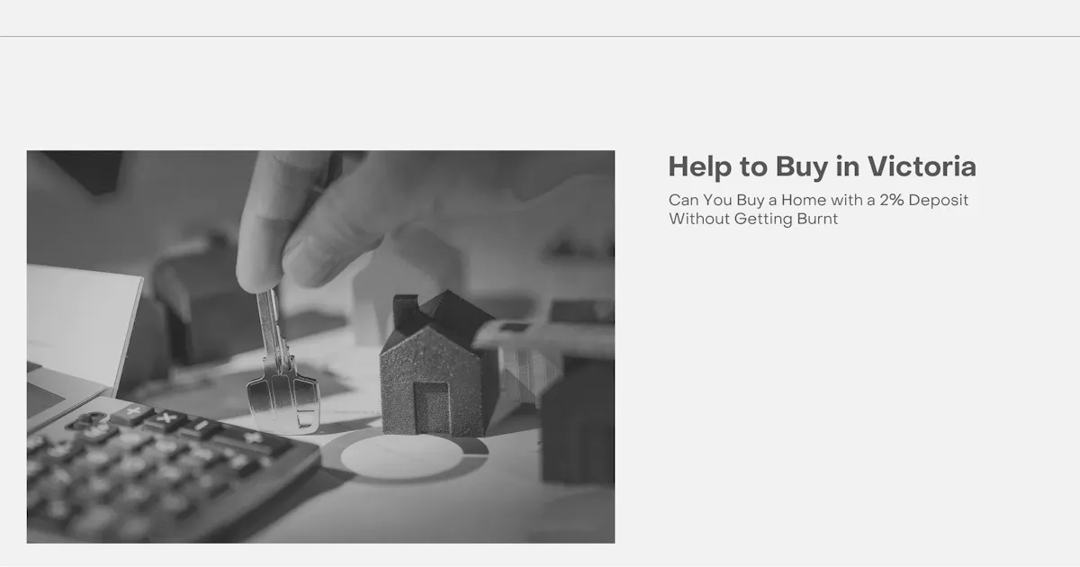 Help to Buy in Victoria: Can You Buy a Home with a 2% Deposit Without Getting Burnt?