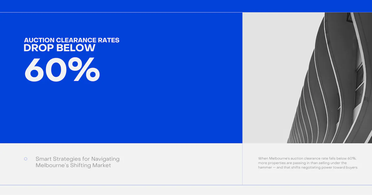 拍卖清盘率低于60%:墨尔本买家现在该如何应对?