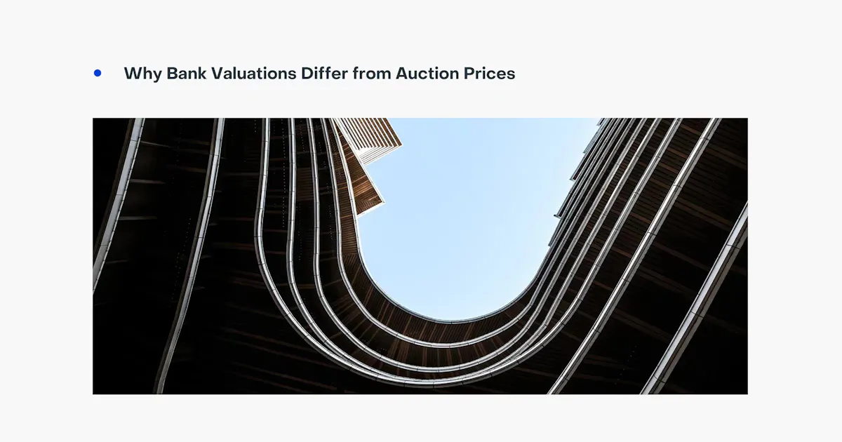 How Bank Valuations Differ from Auction Prices in Melbourne Property Markets