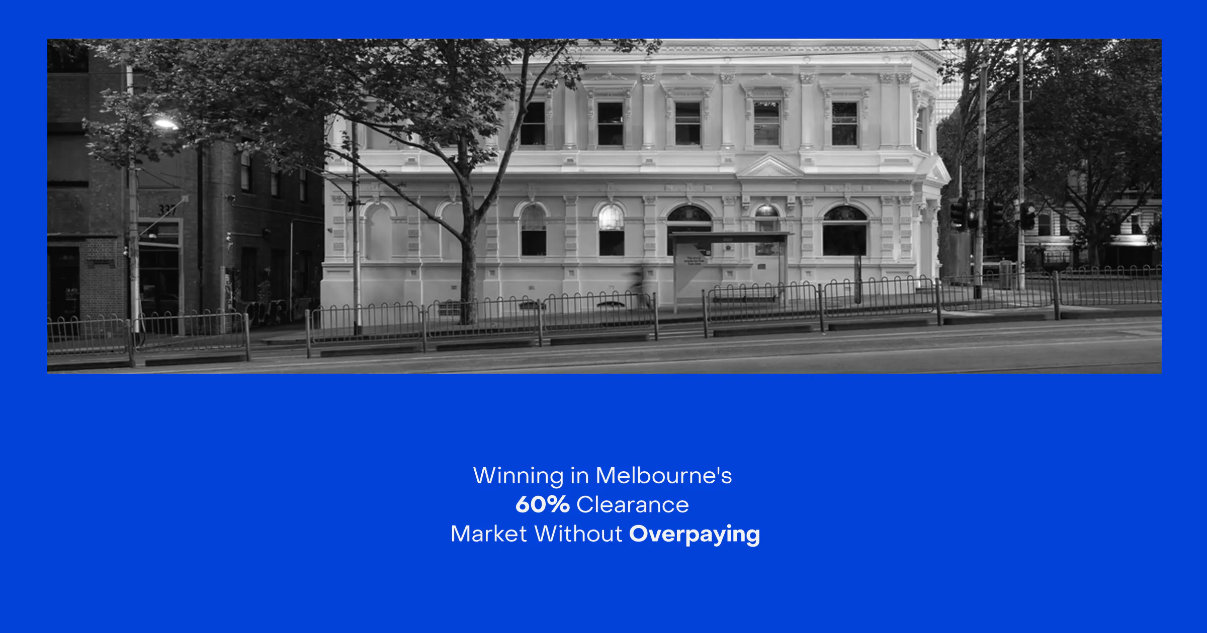 Melbourne Auctions in a 60% Clearance Market: How Buyers Can Win Without Overpaying