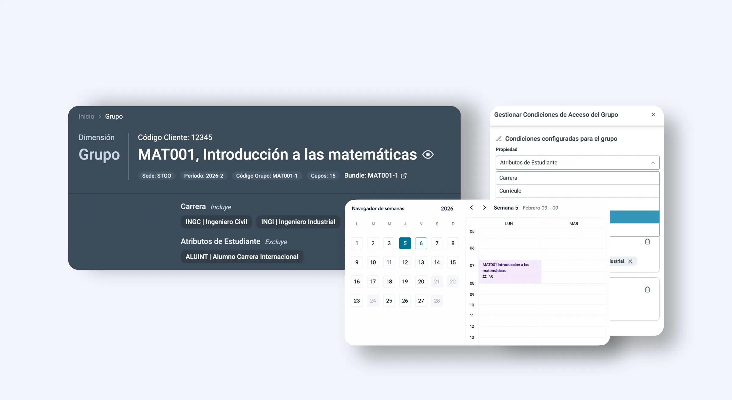 Gestión de Condiciones de Acceso