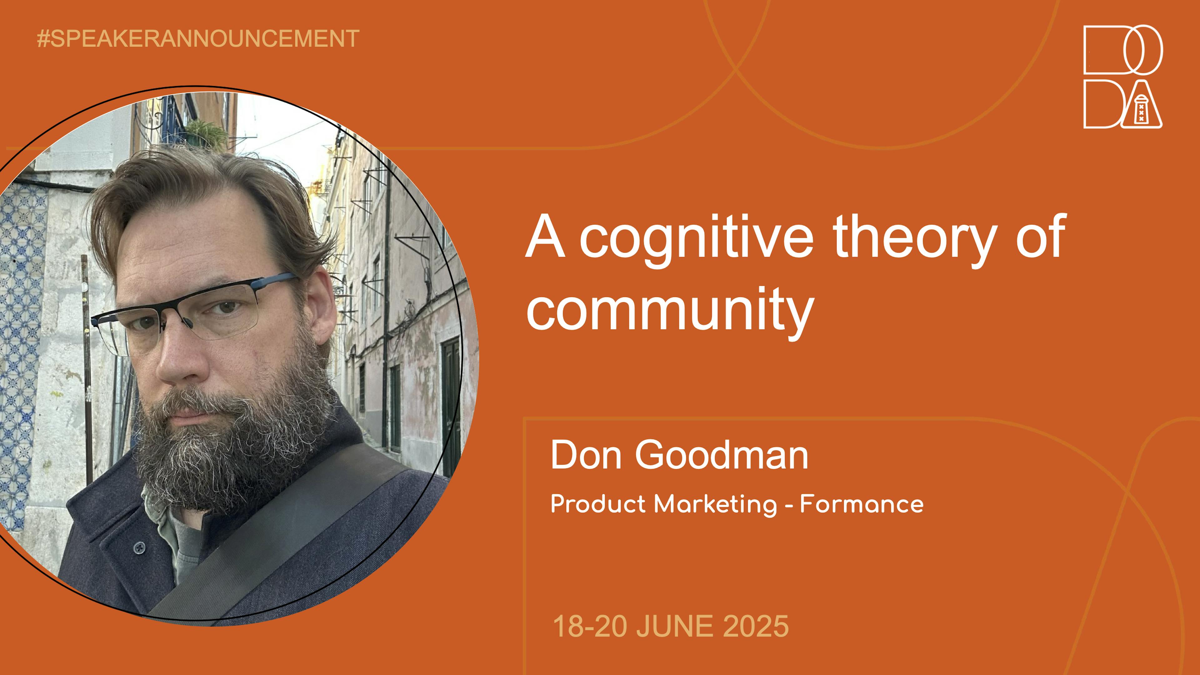 Don Goodman — A cognitive theory of community