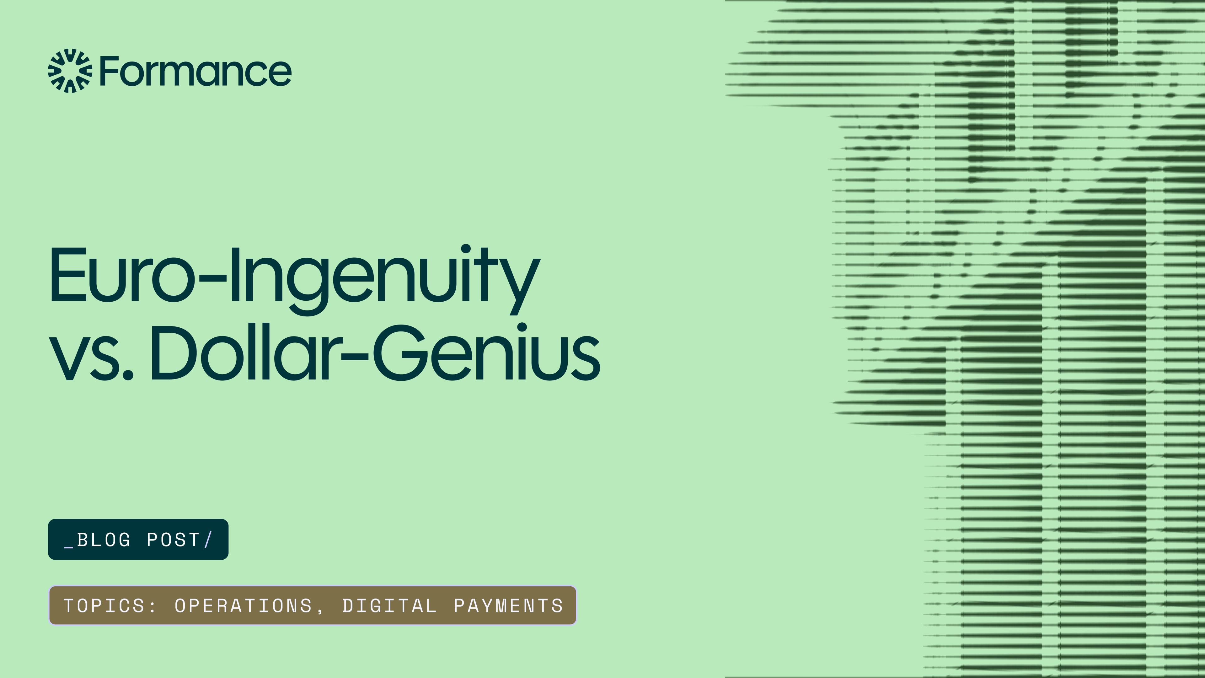Euro-Ingenuity vs. Dollar-Genius