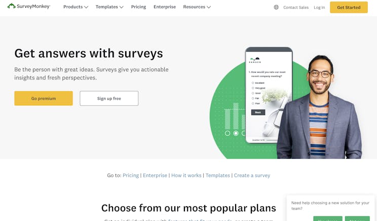 surveymonkey- jotform alternative