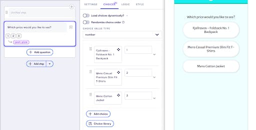 Formsort - API variable