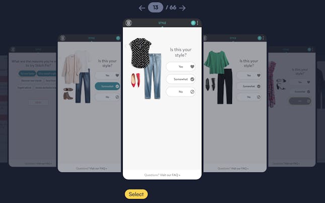 Stitch Fix form design