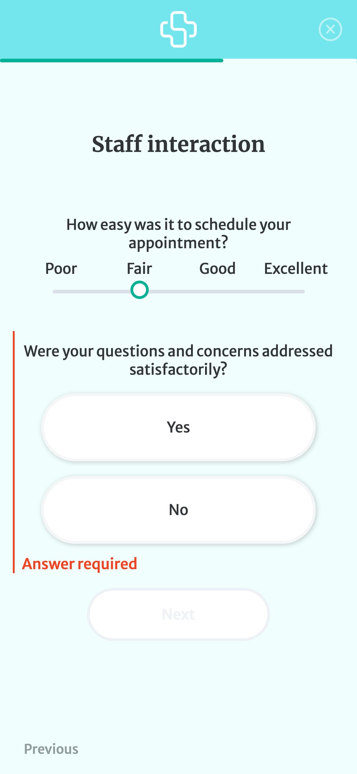 Formsort - validation error