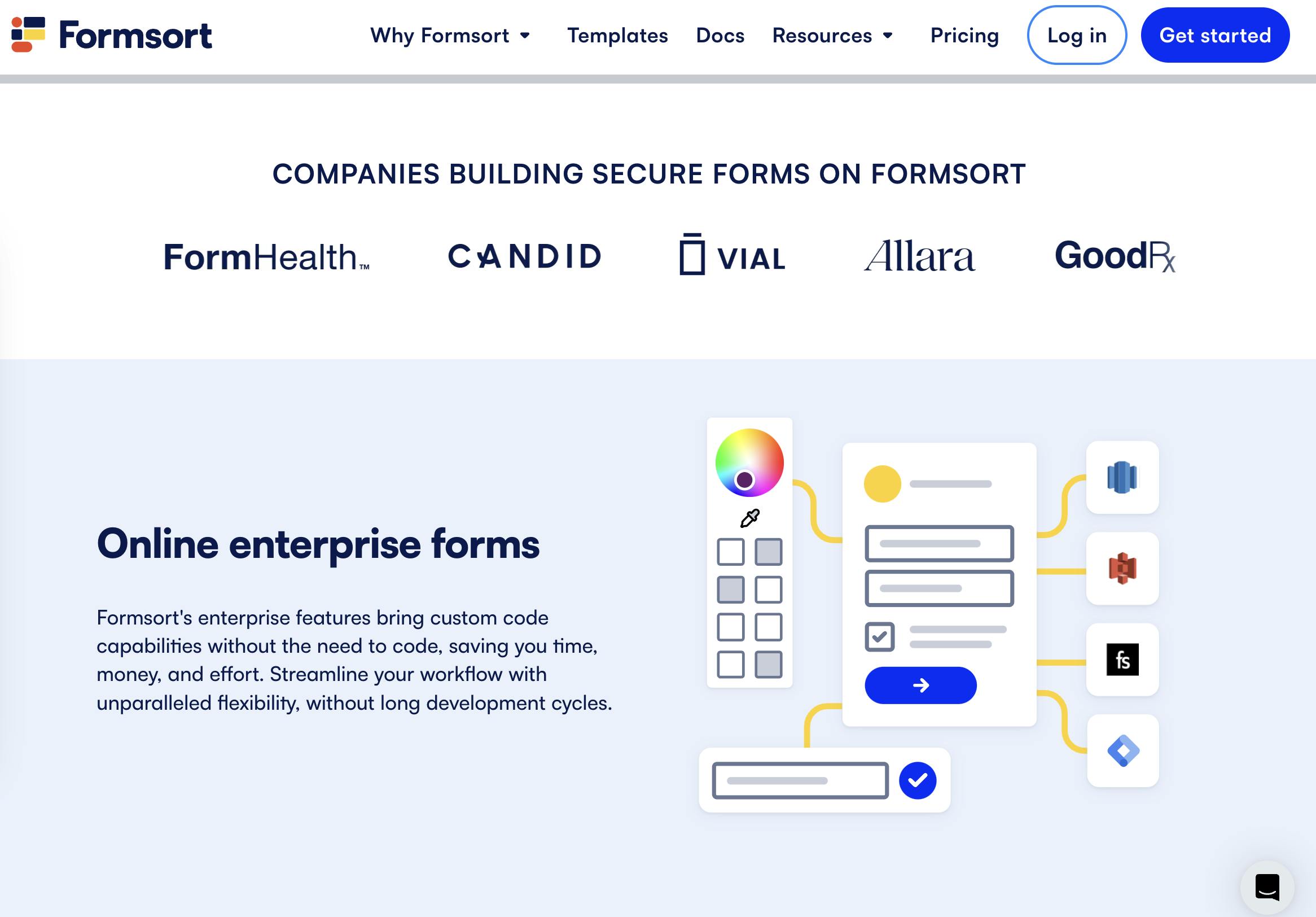 Formsort form builder