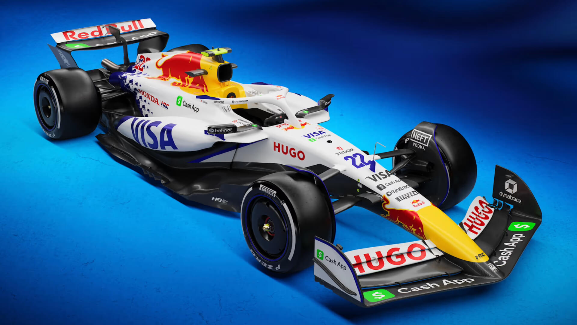 RB F1 VCARB 02 3:4 right front view 2025 new livery
