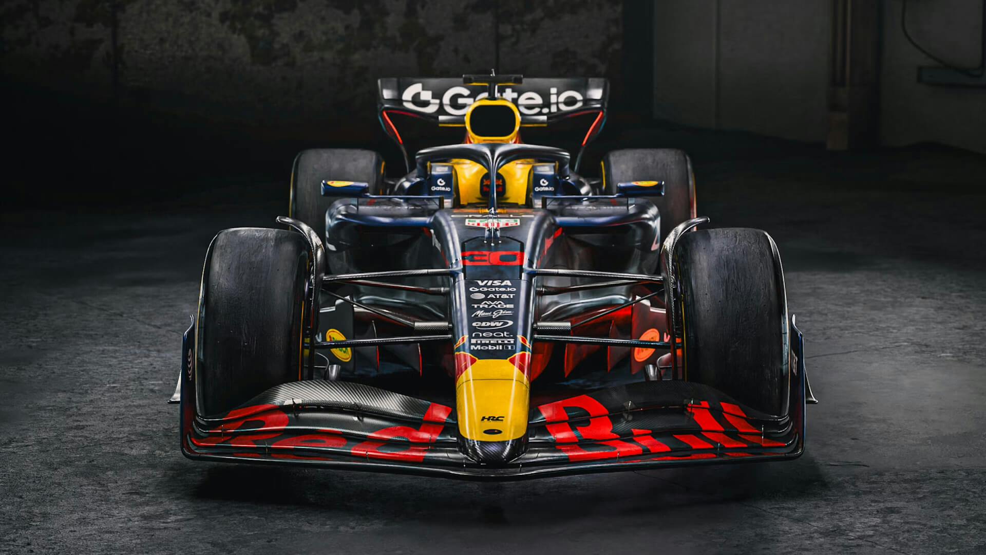 RedBull Racing F1 RB21 front view 2025 new livery