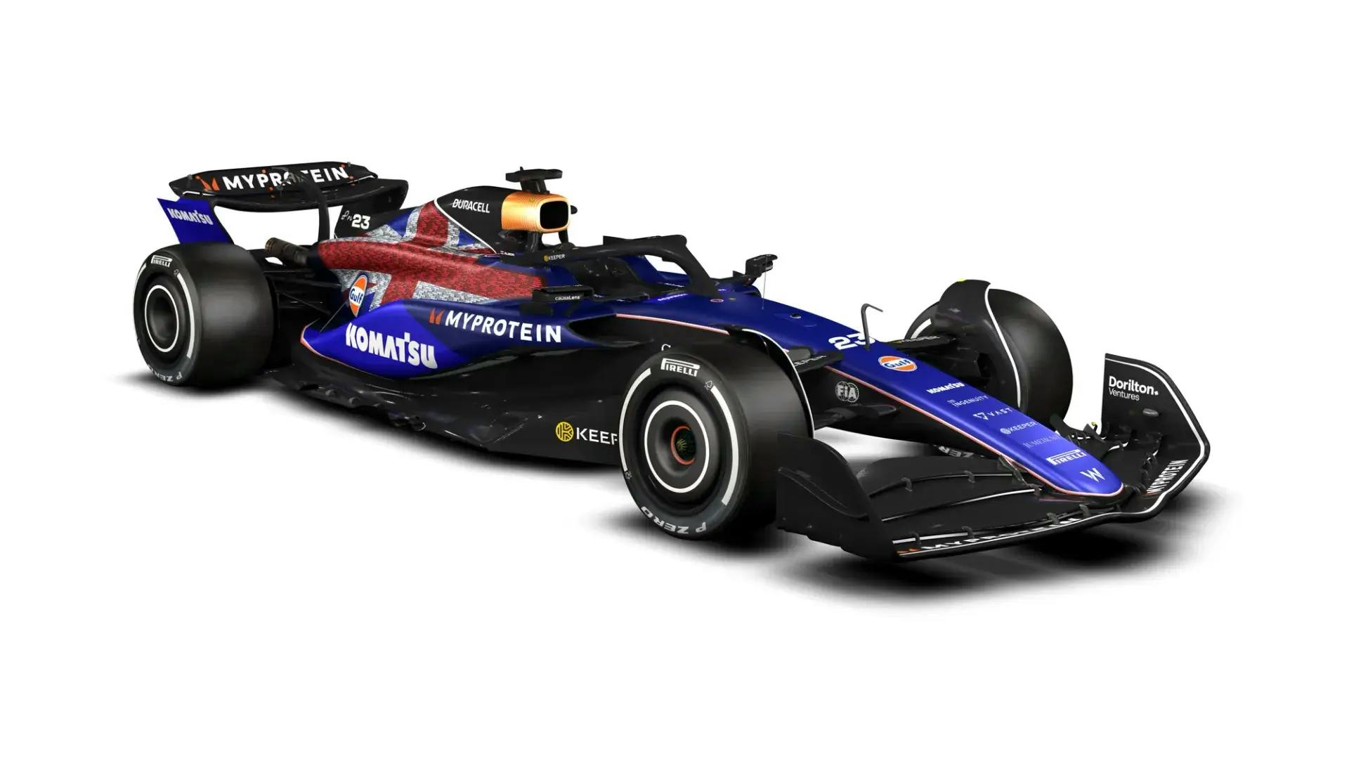 FW46 special Livery for Silverstone