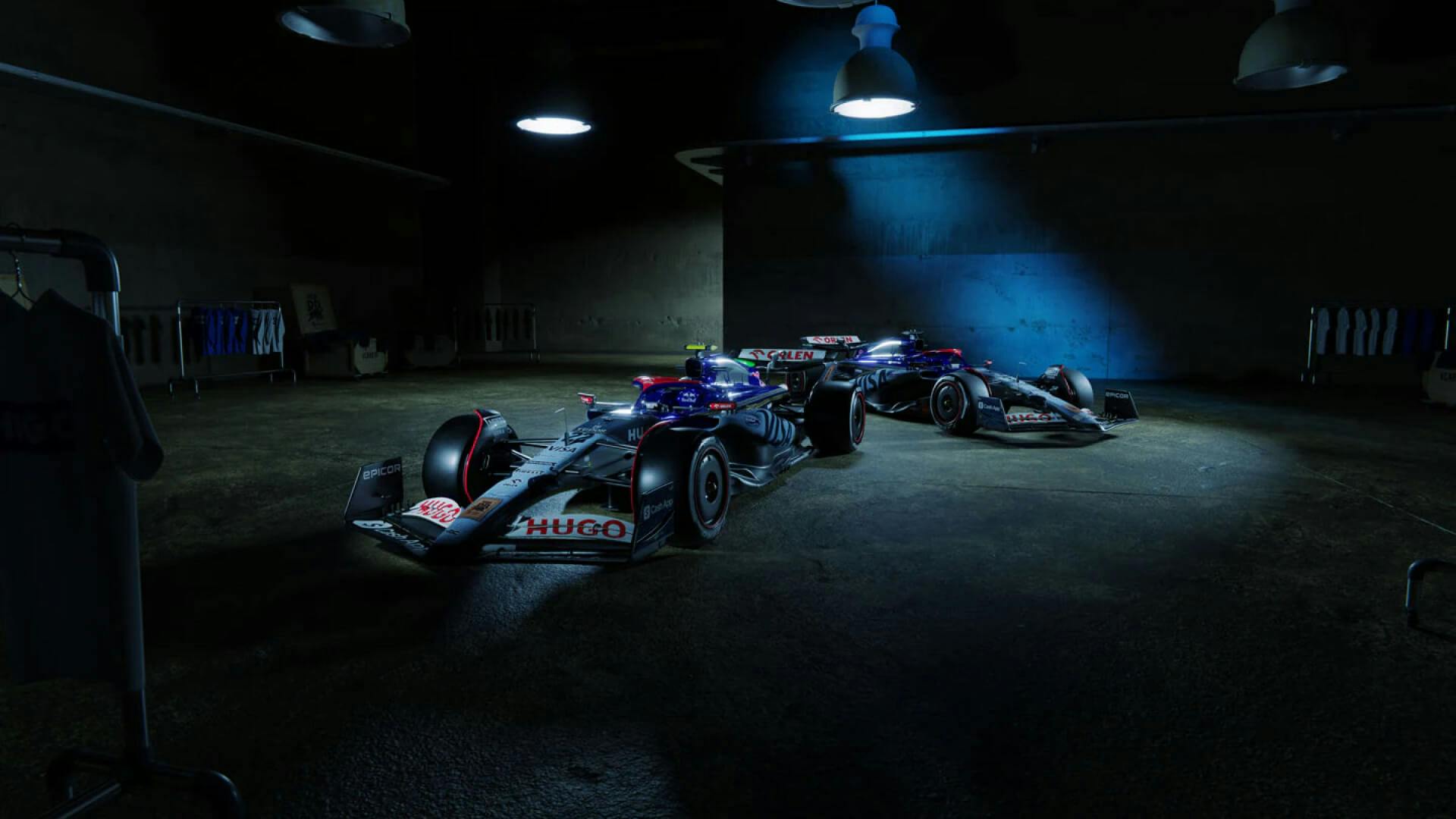 Both F1 Racing Bulls special livery for Singapore GP