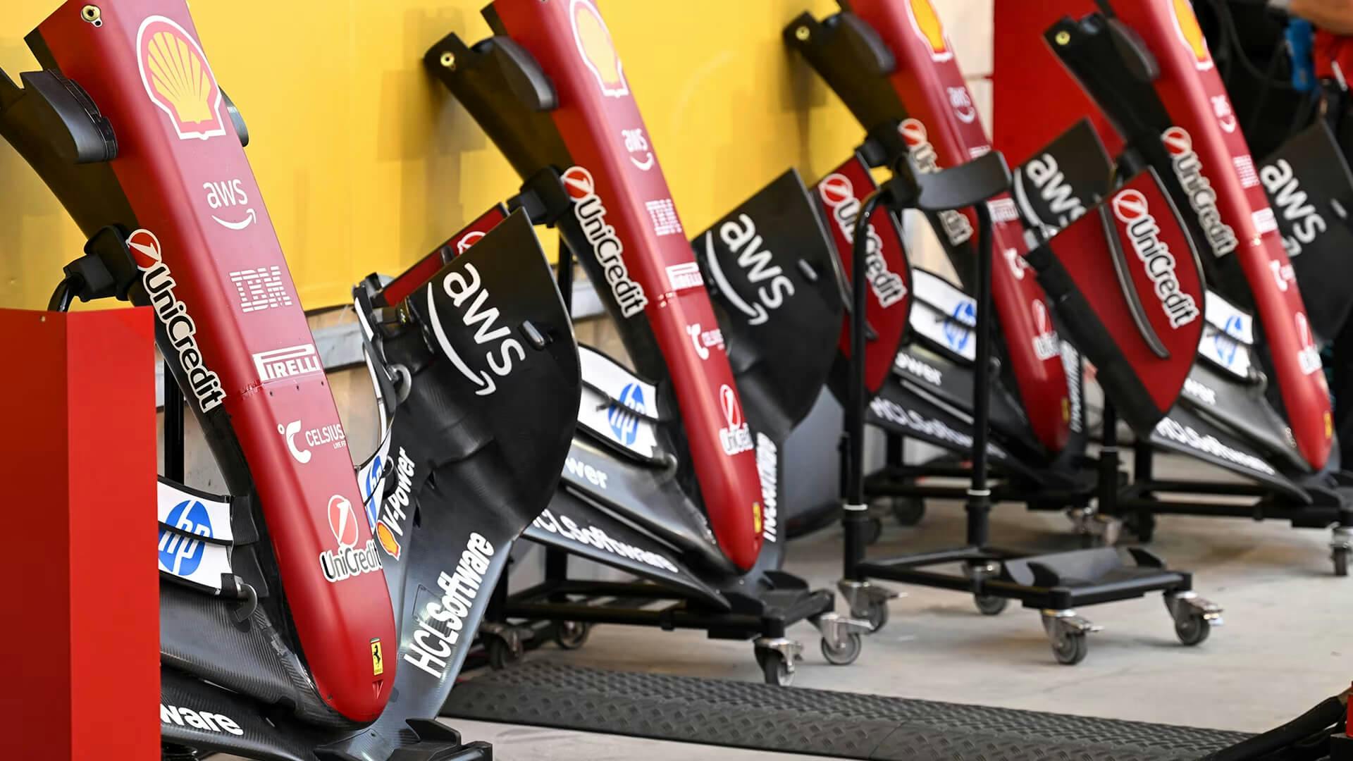 Ferrari's new front wing