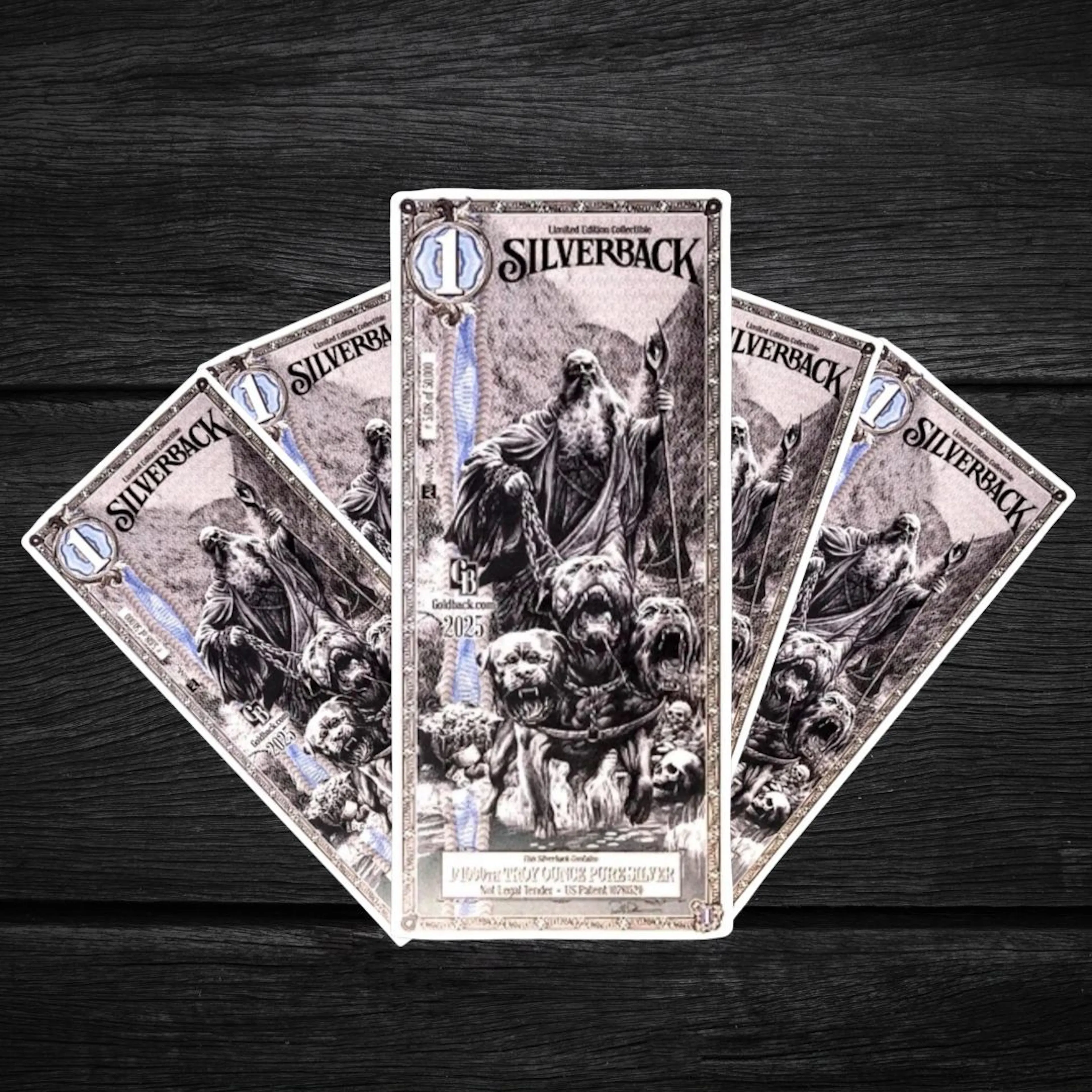 5 x Hades 1 Silverbacks