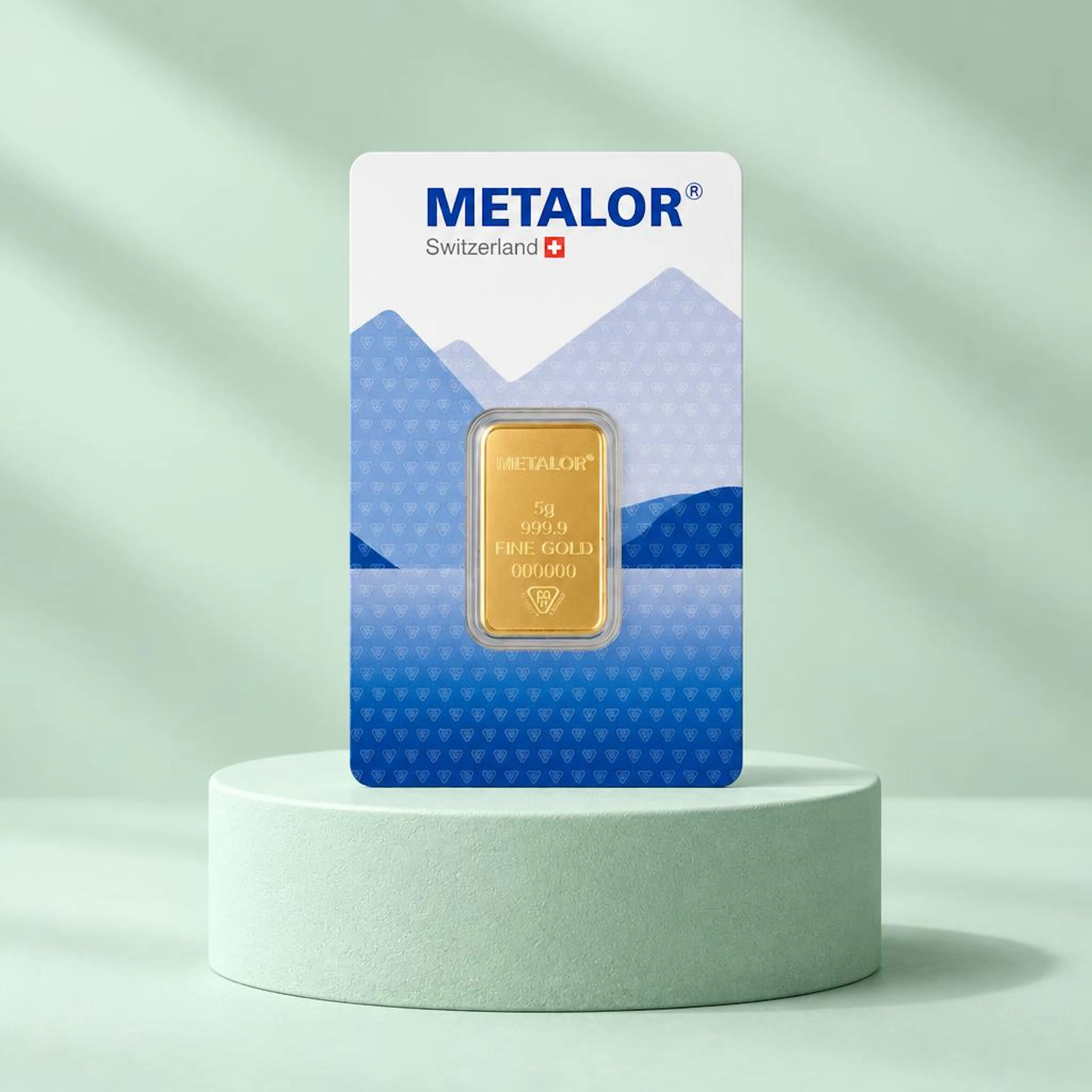 5g Metalor Gold Bar