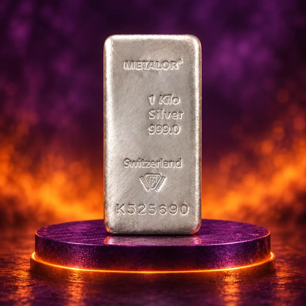 1kg Silver Bar