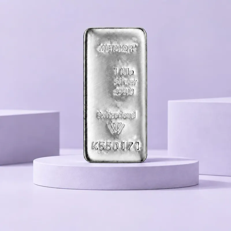 1kg Silver Bar