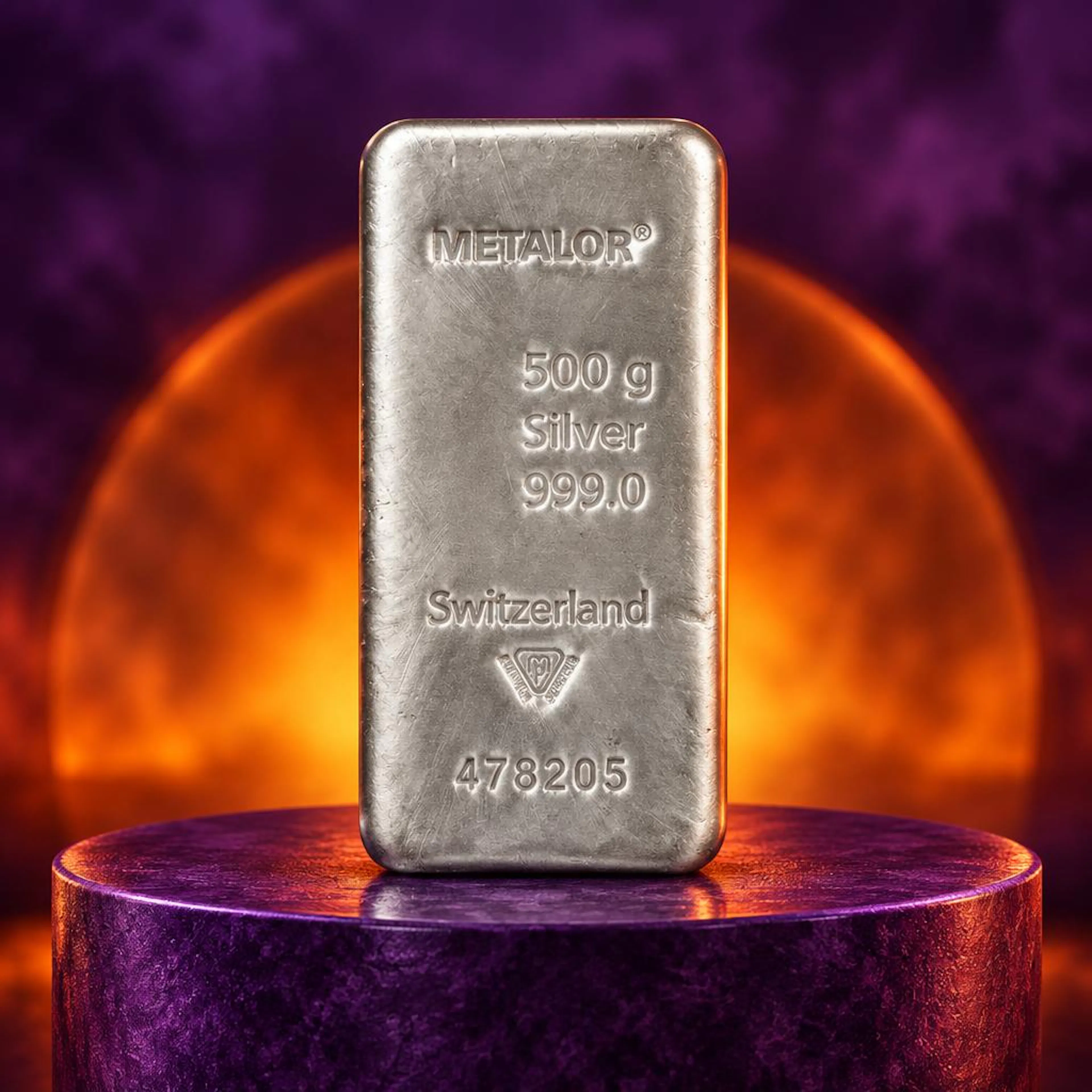500g Silver Bar