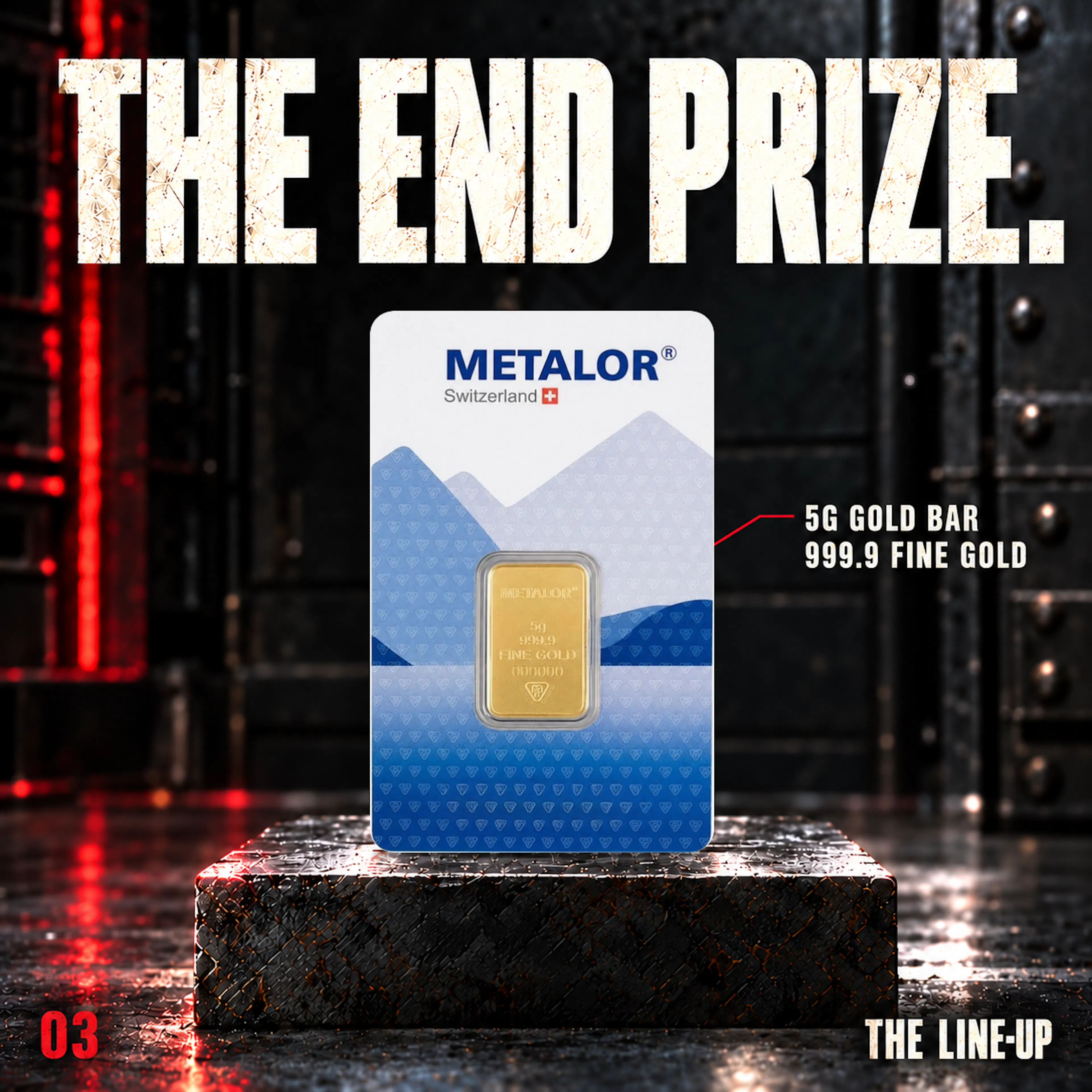 The End Prize 5g Gold