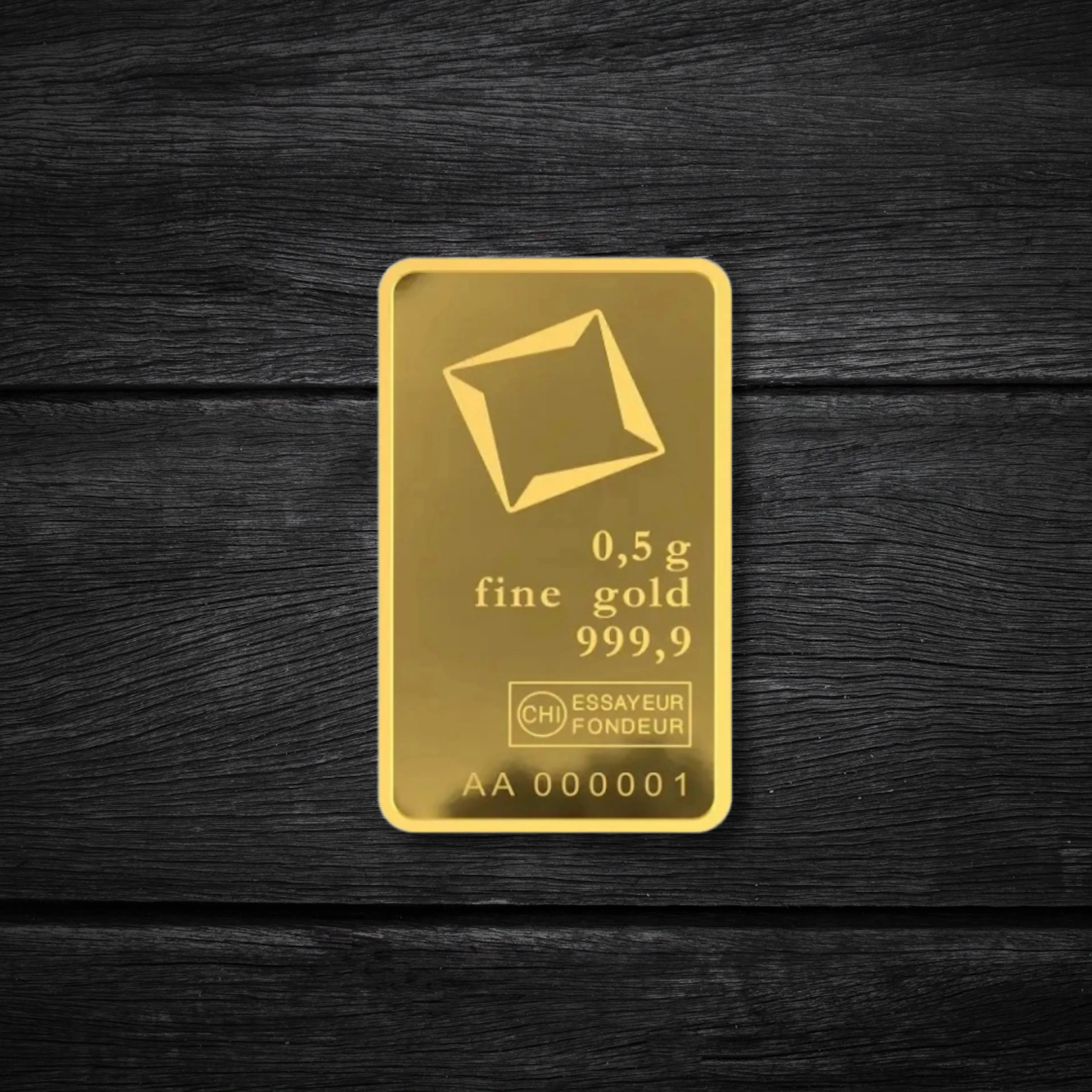 3 x .5g gold bar - end prize weekly instants