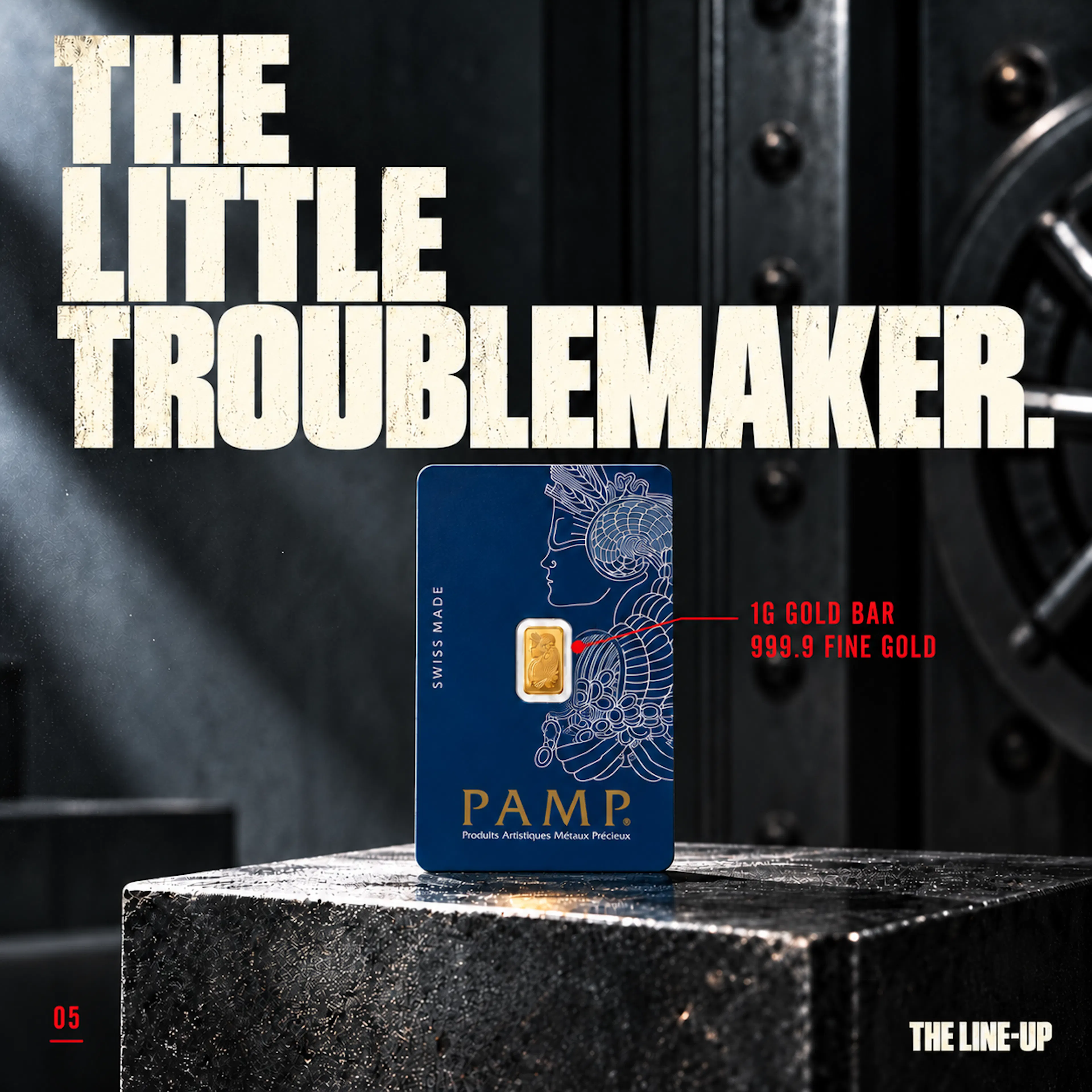 The Little Troublemaker 1g Gold
