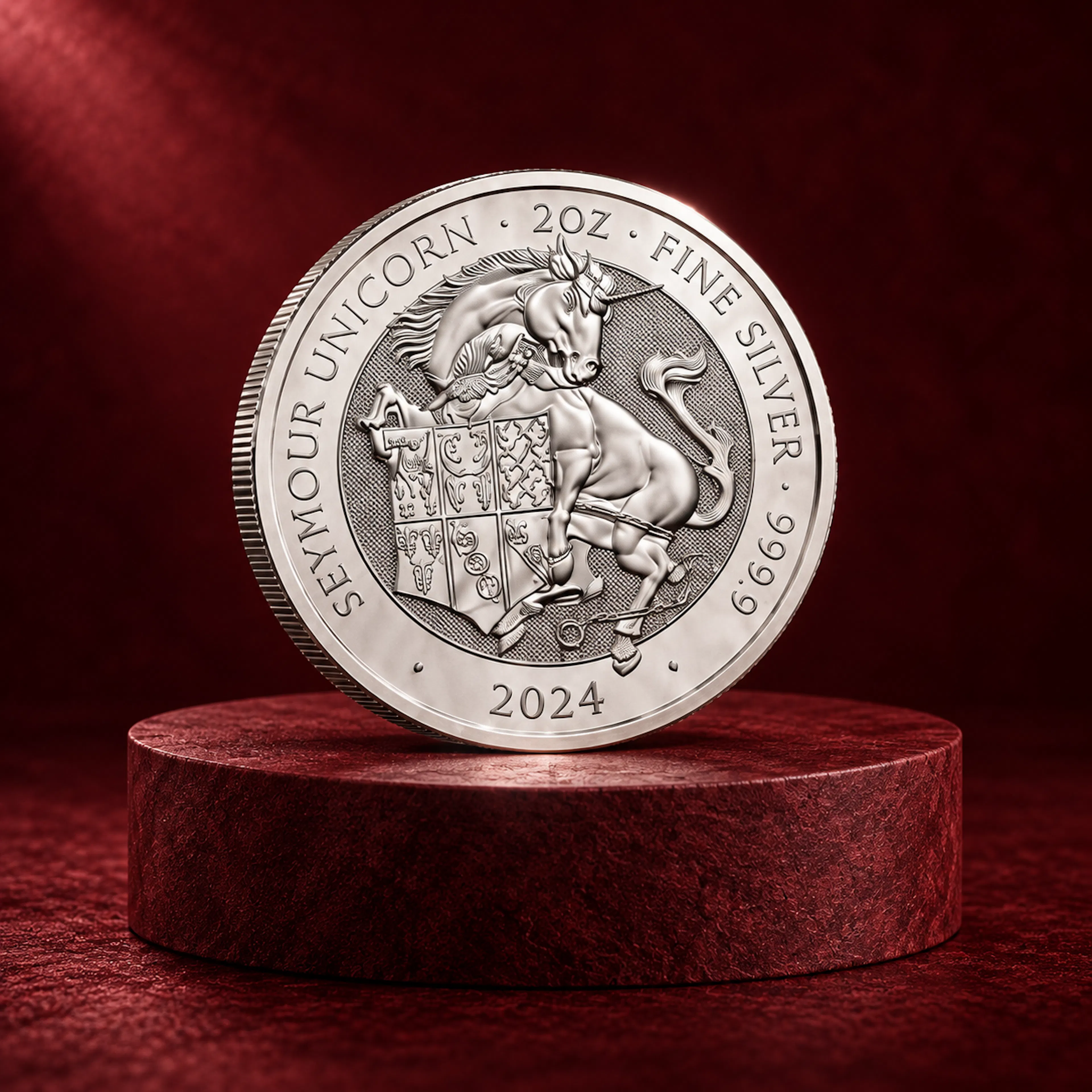 2024 2oz Silver Seymour Unicorn Coin