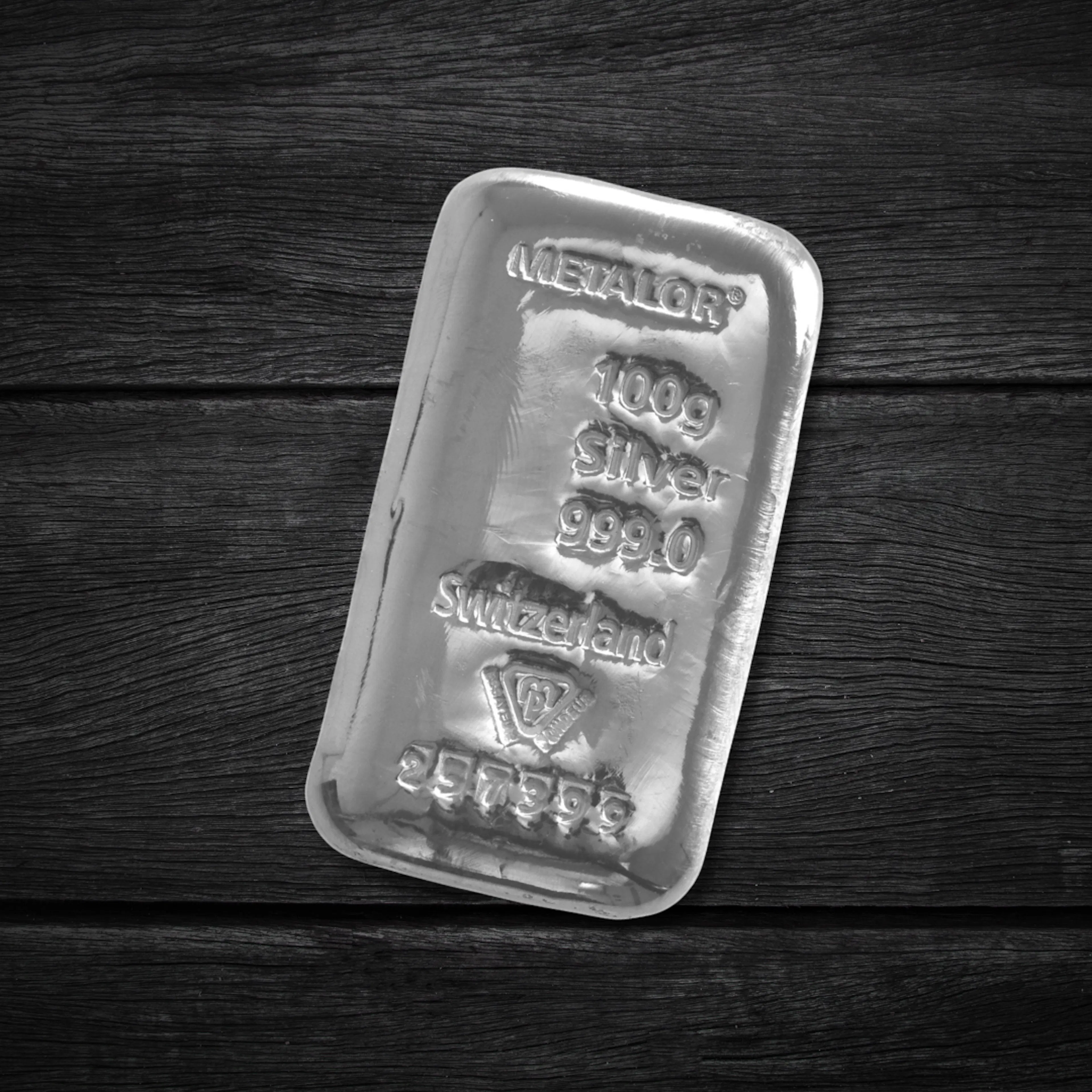 100g silver bar